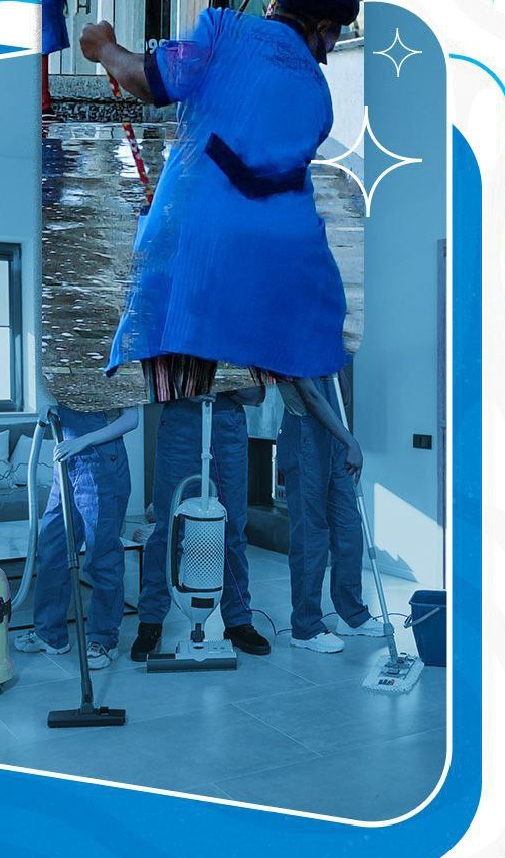 Building cleaning procedure